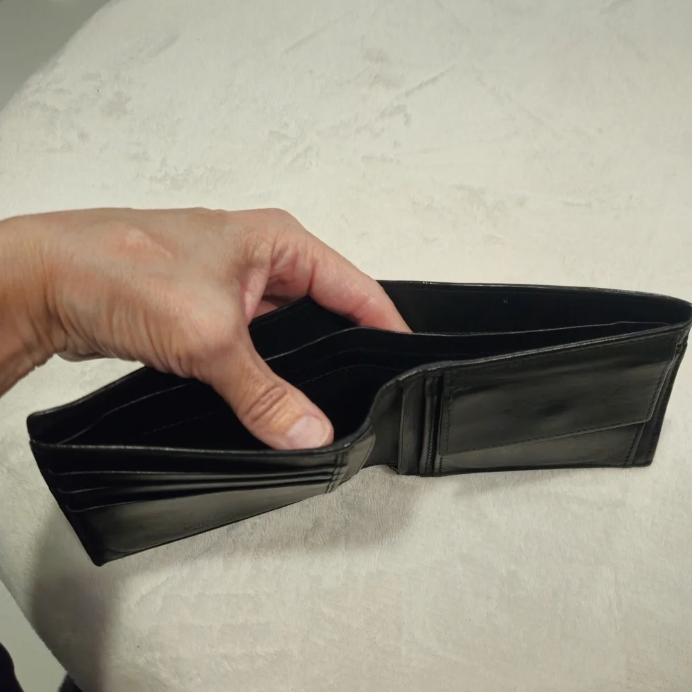 Bottega Veneta Black Leather Accessory